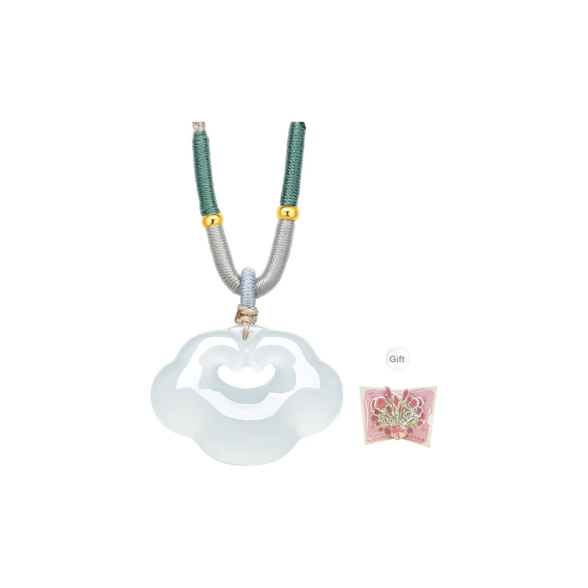 Century Edge Jewelry Natural Chalcedony Necklaces Unisex