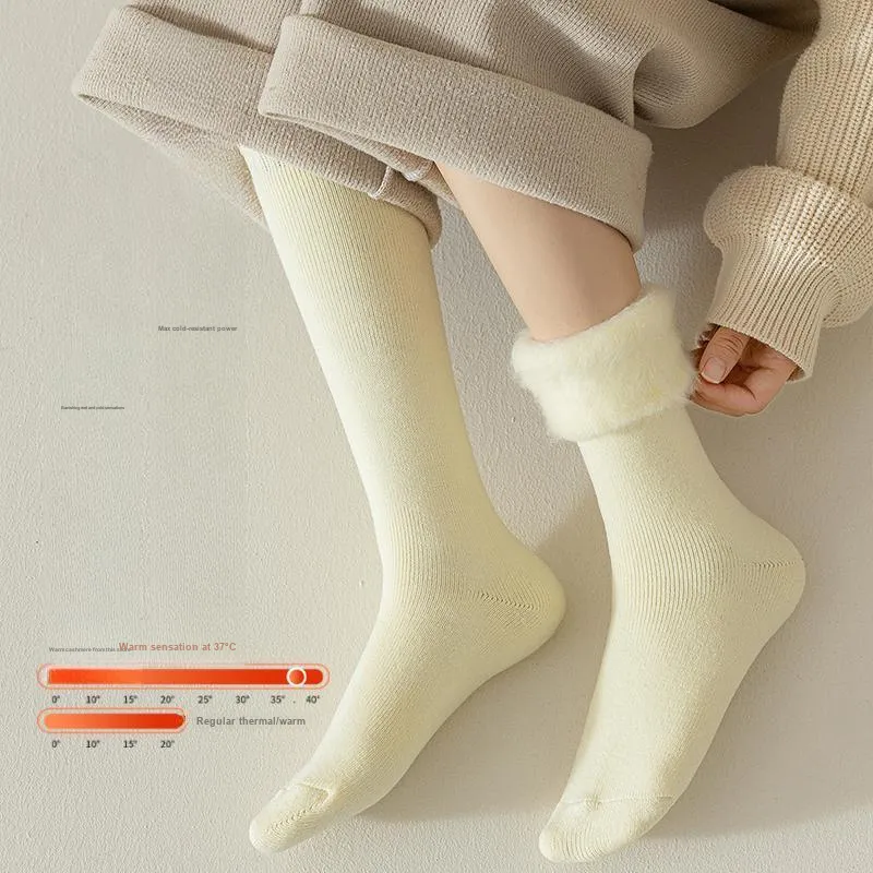 MIIOW Fall And Winter Knee High Socks Women's-32