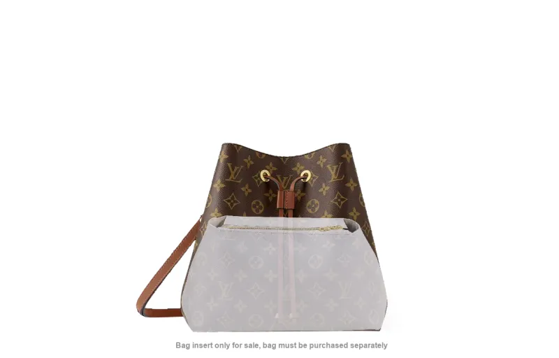 Lan Bao Fan Cow Leather DuPont Paper Bag Accessory Bag Strap Bag Insert Unisex White/Gold-25