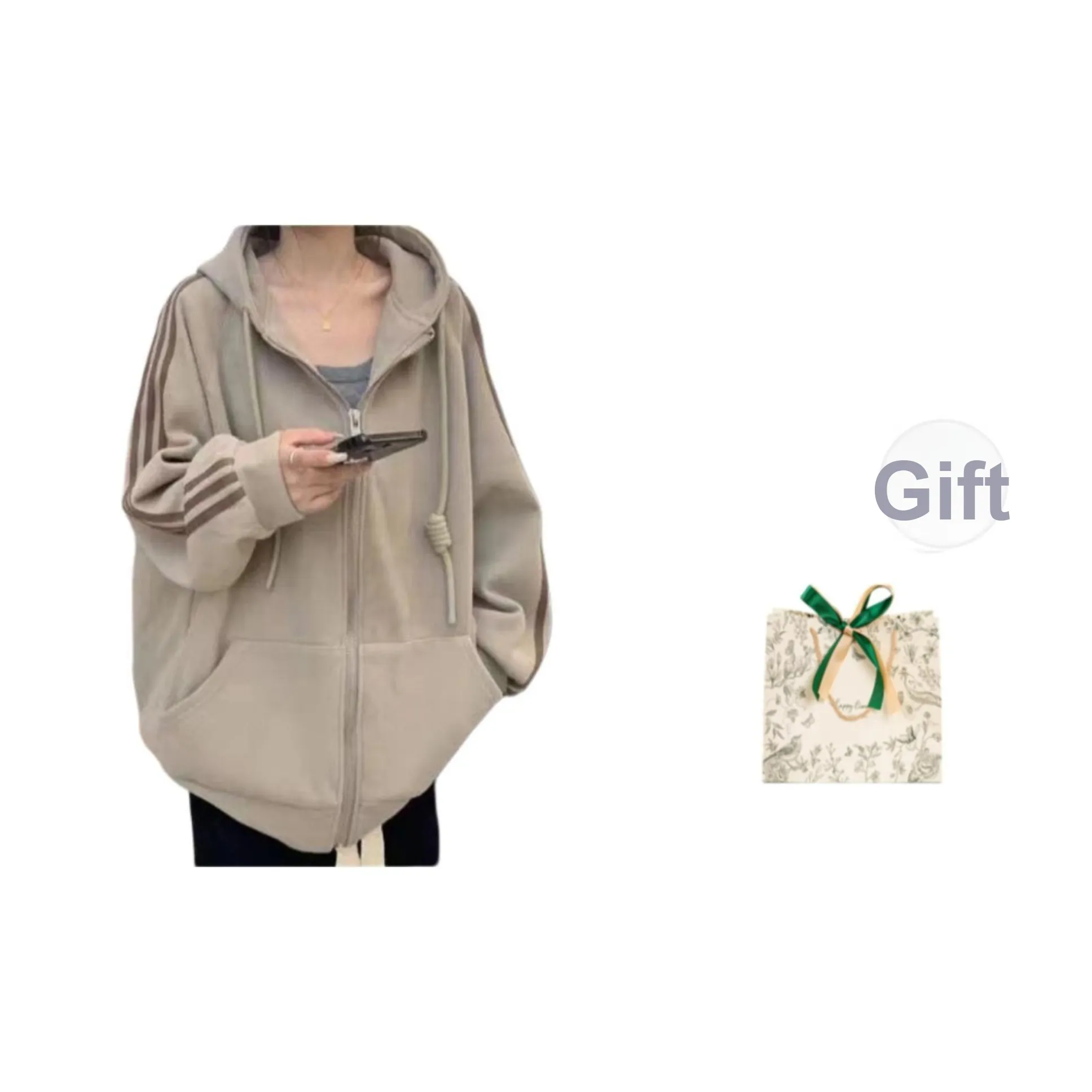 SINKACME Светло-коричневый унисекс свитшоты