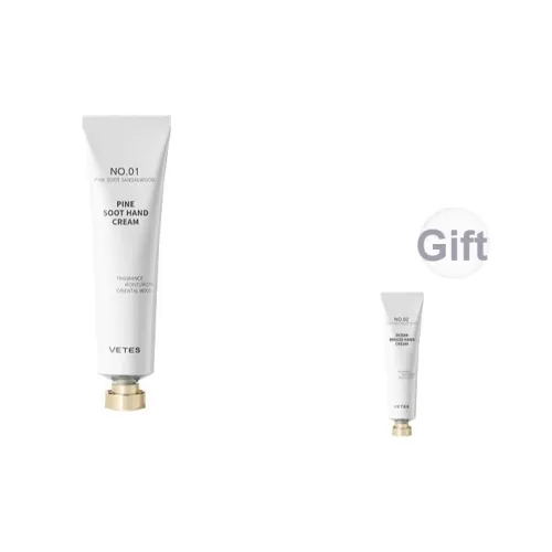 VETES Париж Белый Сандаловое дерево Sea Isle Кипарис Hand Крем Ароматический Hydrating 60г+60г