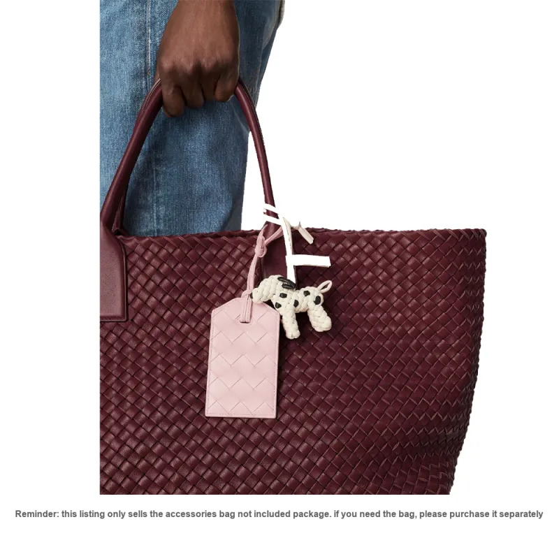 Bottega Veneta Intrecciato Calfskin Bag Accessory Women's Rose-5