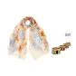 Yellow Silk Scarf Buckle Box (Random 1 Pc)