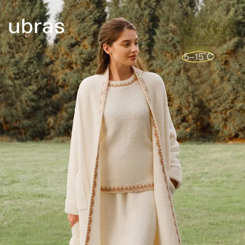 Ubras Home Life Series Bath Robes Women's-5