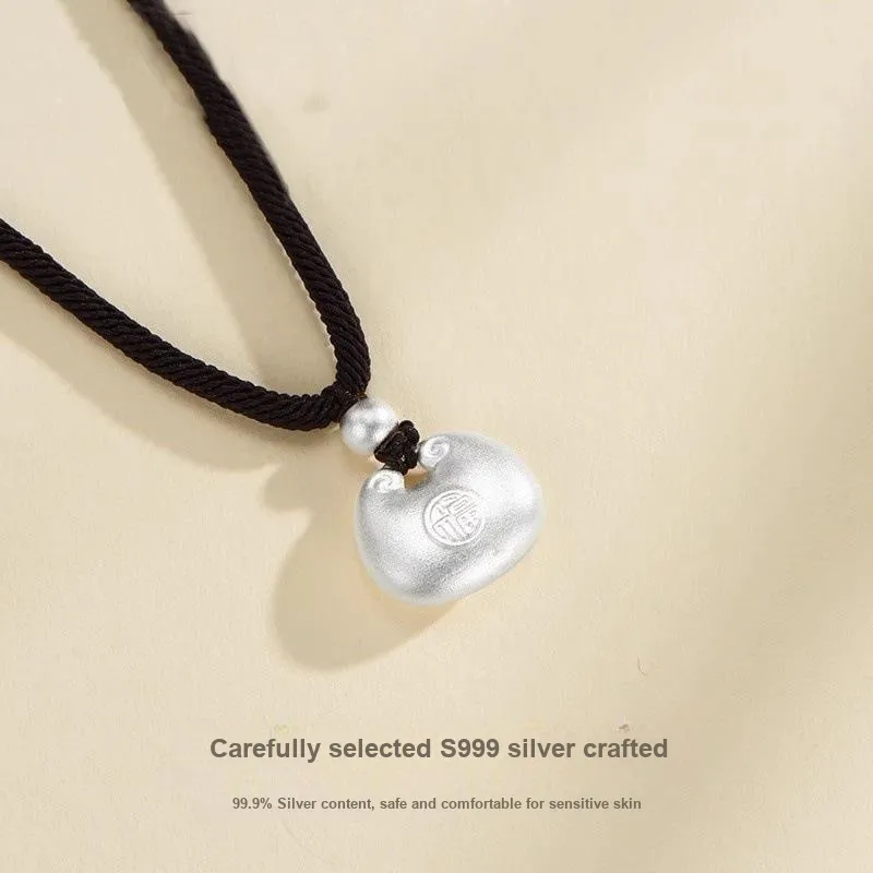 UTD S999 Fine Silver Necklaces Women's-3