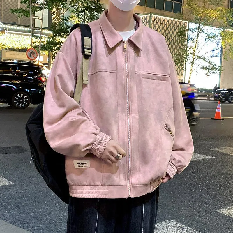 KRISTALIA Jackets Coats Unisex Vibrant Pink-3