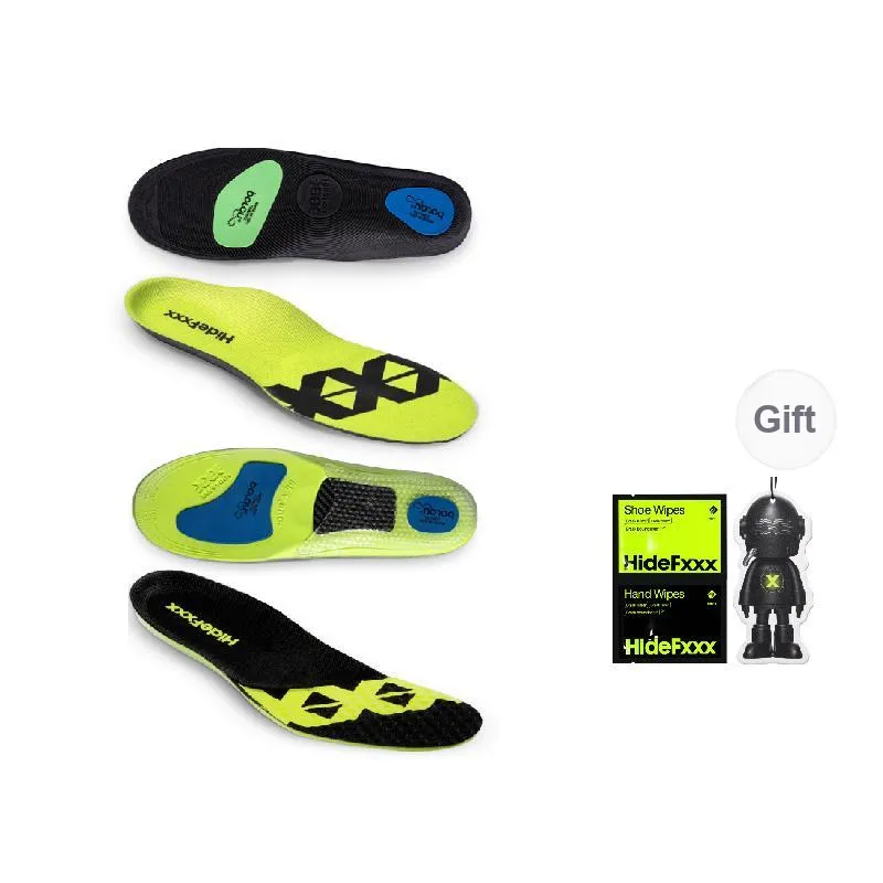 Hidefxx PORON Cushioning High Rebound Carbon Fiber Insoles Men's-16