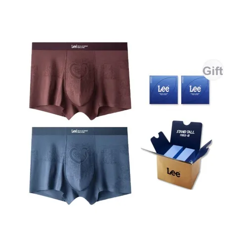 Ли совместный модель Classic 101 Трусы Мужские Подарочная коробка OF 2 полоски