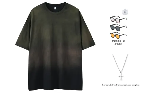 DEVA STATES T-Shirts Unisex Black With Free Sunglasses Necklaces