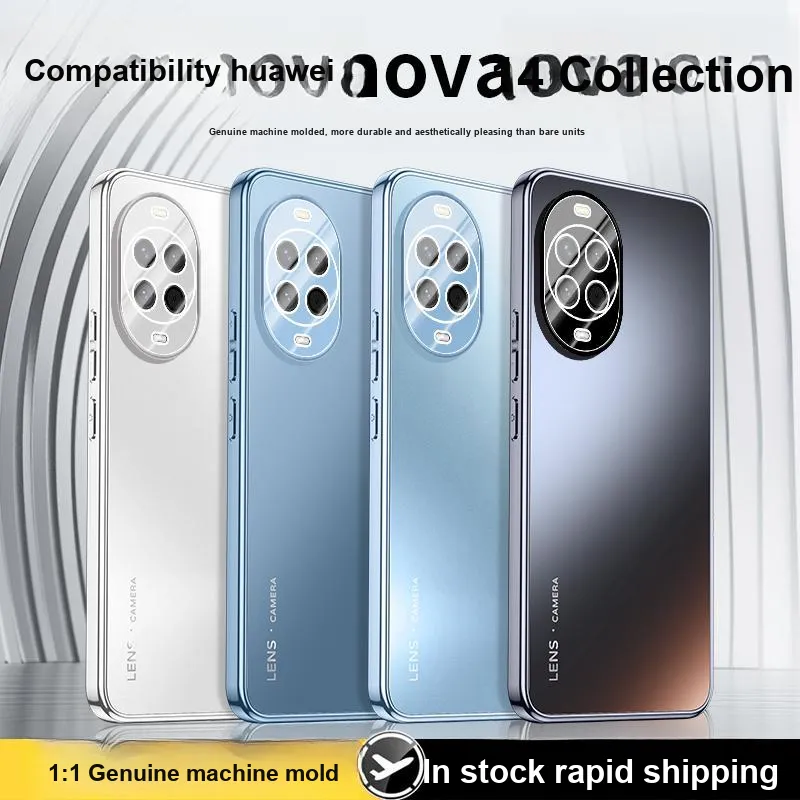 YUBEN Matte Material Pre Applied Lens Coating Phone Cases Compatibility With Huawei Nova 14/14 Pro/14 Ultra-5