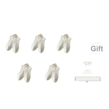 XIA.WA.ZHI.XIU Ankle Socks Women's Box 5 Pack