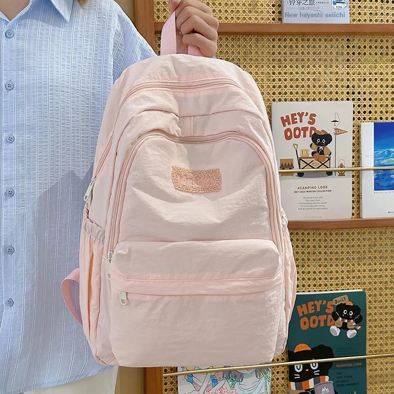 PAIBLOKS Polyester Backpack Unisex Multicolor-5