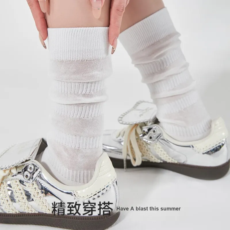 JIAZINI Mid Calf Socks Women's 5 Pack-7