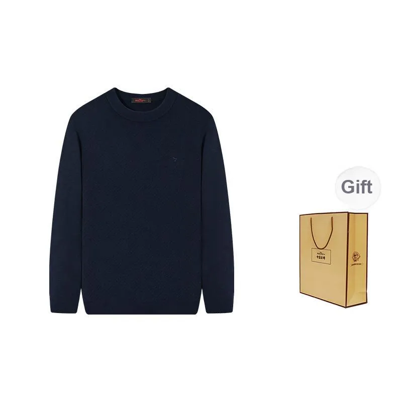 SEVEN Solid Color Business Inner Layer Commute Pullover Sweater Men's-13