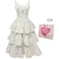 Ecru Floral Dress+Box