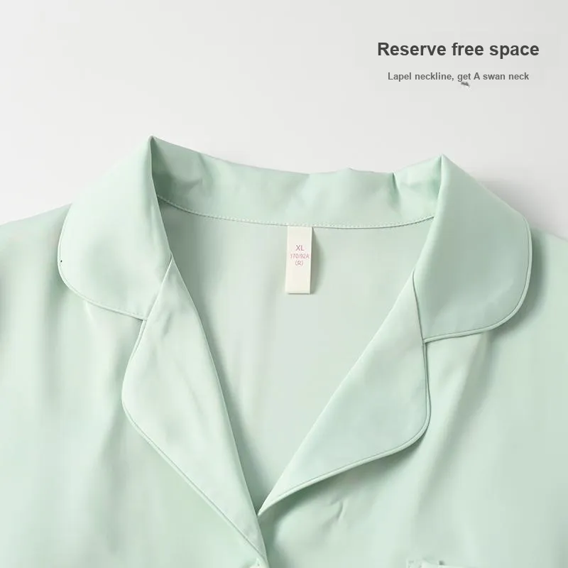 MADALLO Pajama Set Women's Aqua Green-2