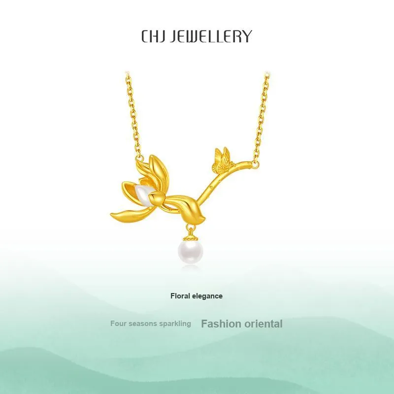 CHAOHONGJI S925 Silver Necklaces Women's-2