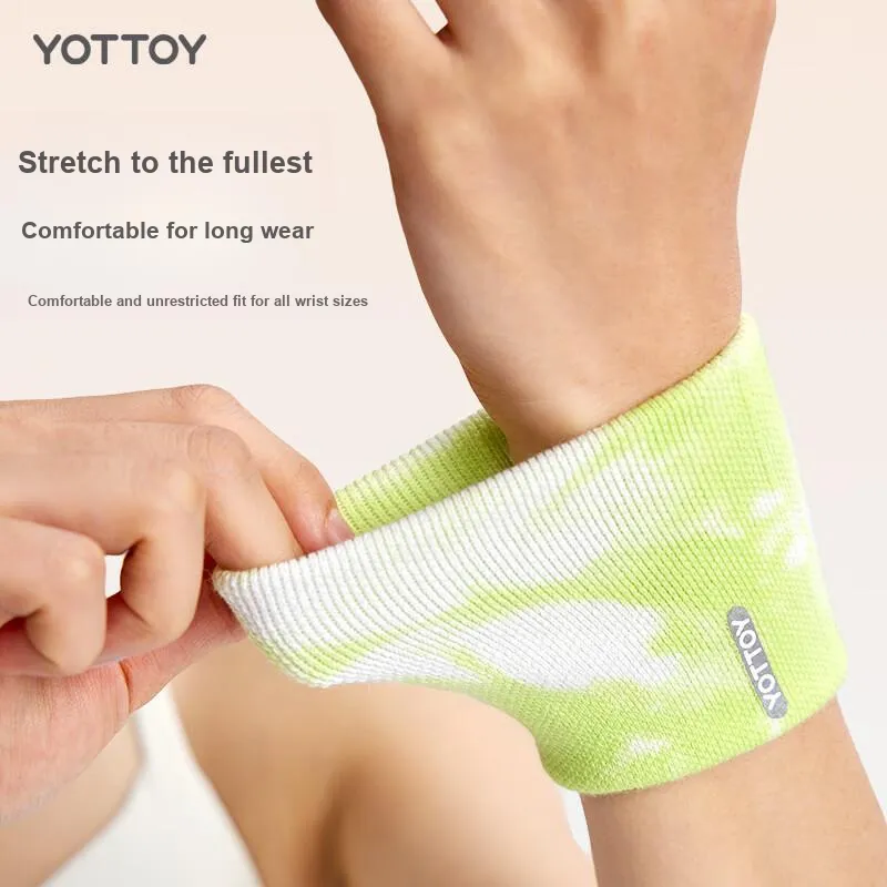 YOTTOY Wristbands Protective Neon Green [1 Pair] Women's-1