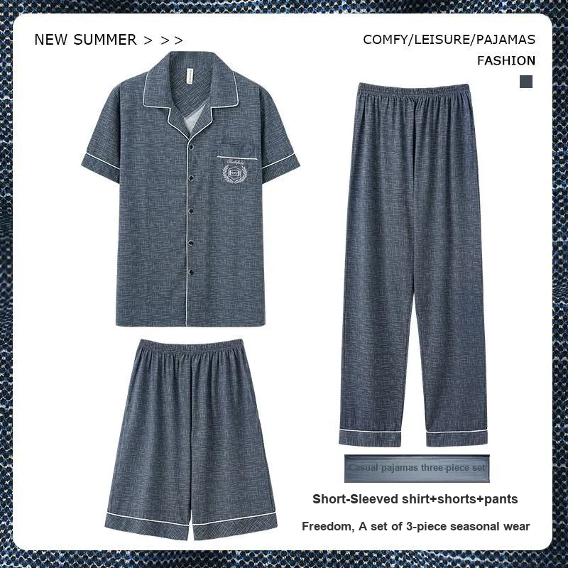 Mulong family Men Pajama Sets-1