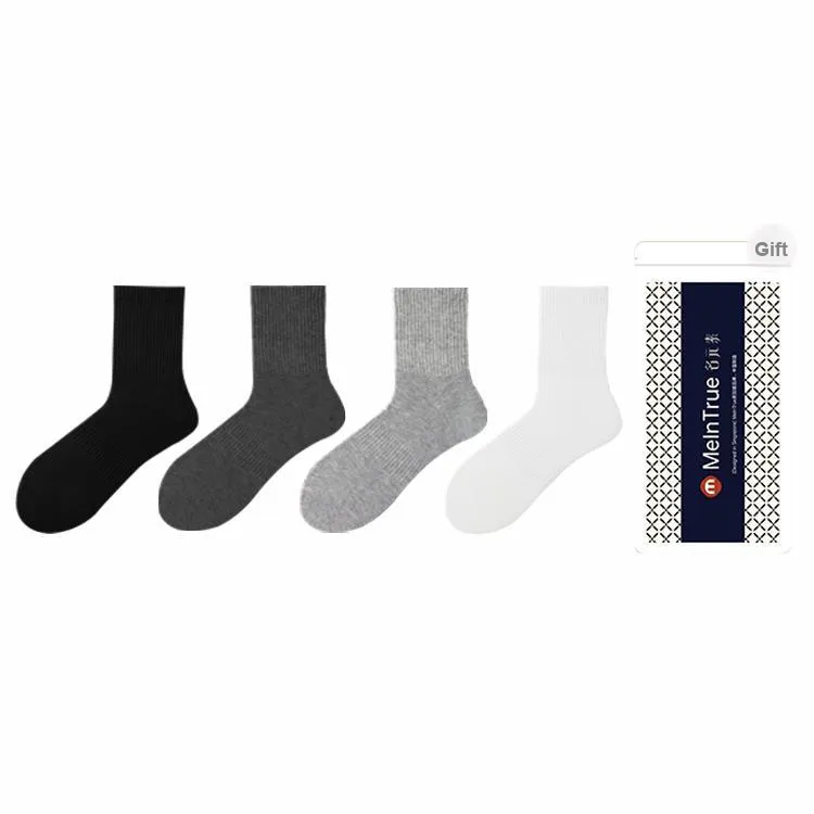 The First Name Element Mid Calf Socks Men's Gift Box Combination-9