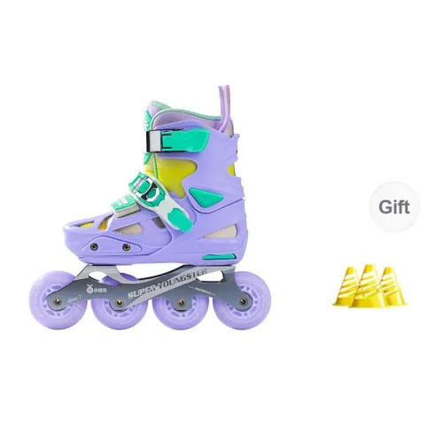 Papaison Inline Skate Roller Skates Aluminum Alloy PU PP Professional Freestyle Shoes Kids'