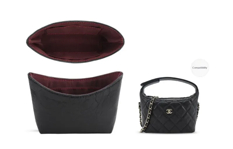 GUYI DuPont Paper Bag Accessory Bag Strap Women's Black-10