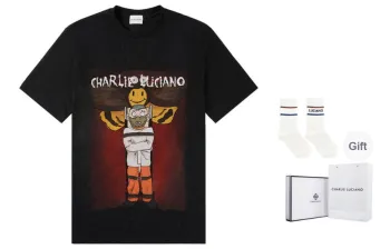 Charlie Luciano T Shirt Unisex Black