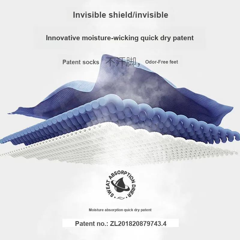INVISIBLE Ankle Socks Men's 5 Pack-5