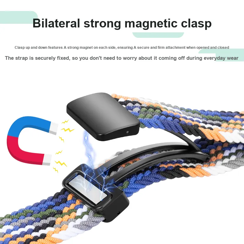 JERALAND Casio Compatibility Watch Band Nylon Material-1