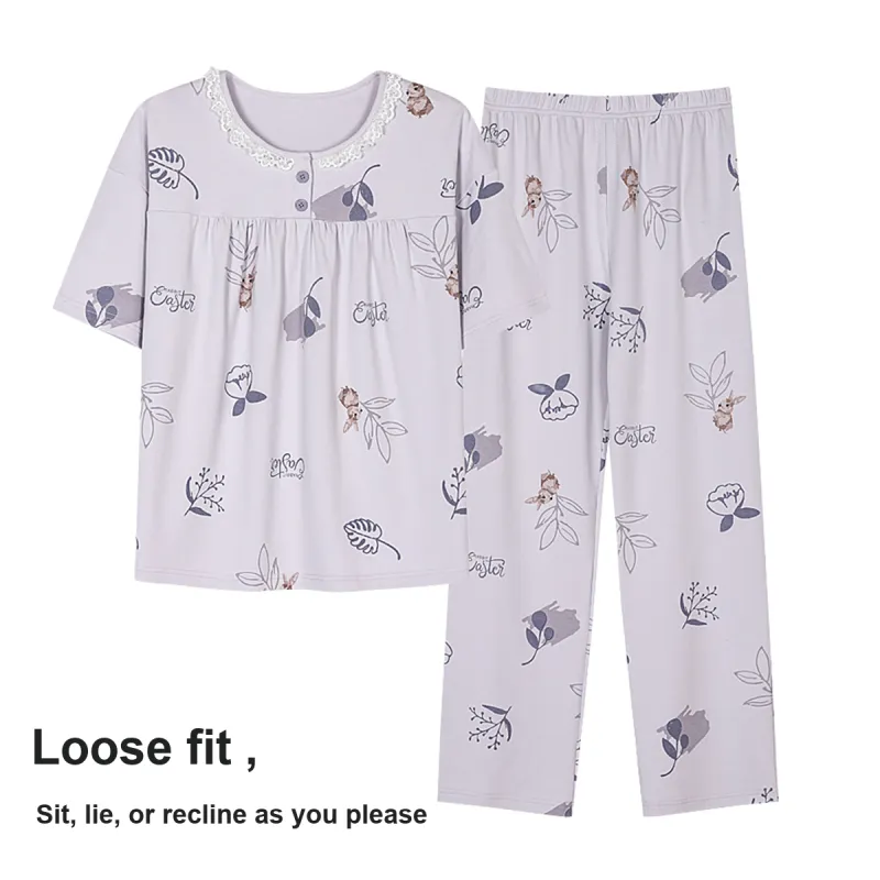 H YXIANG Women's Pajama Sets-15