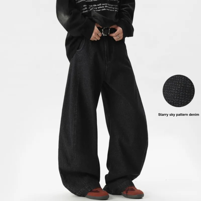 ACHS AWAKE Jeans Unisex Starry Black-2