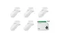 [10A Antibacterial]Raw White+Raw White+Raw White+Raw White+Raw White