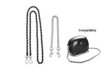 [Leather Chain]100cm+Decorative Chain 35cm