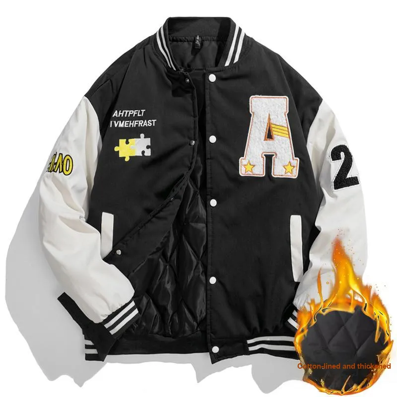 WELTER EXPERIMENT Baseball Jacket Unisex-17