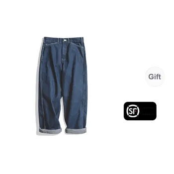 MADEN Jeans Men Dark Blue