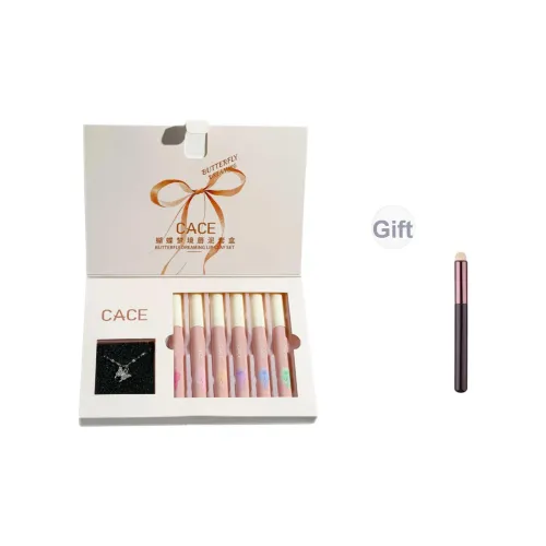 CACE Bowknot Dreamy LIP GLOSS Осветляющий Коробка LIP GLOSS Natural Водонепроницаемый Макияж Фиксирующий