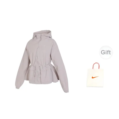 Nike Jackets Men Pink Gray+Gift Bag