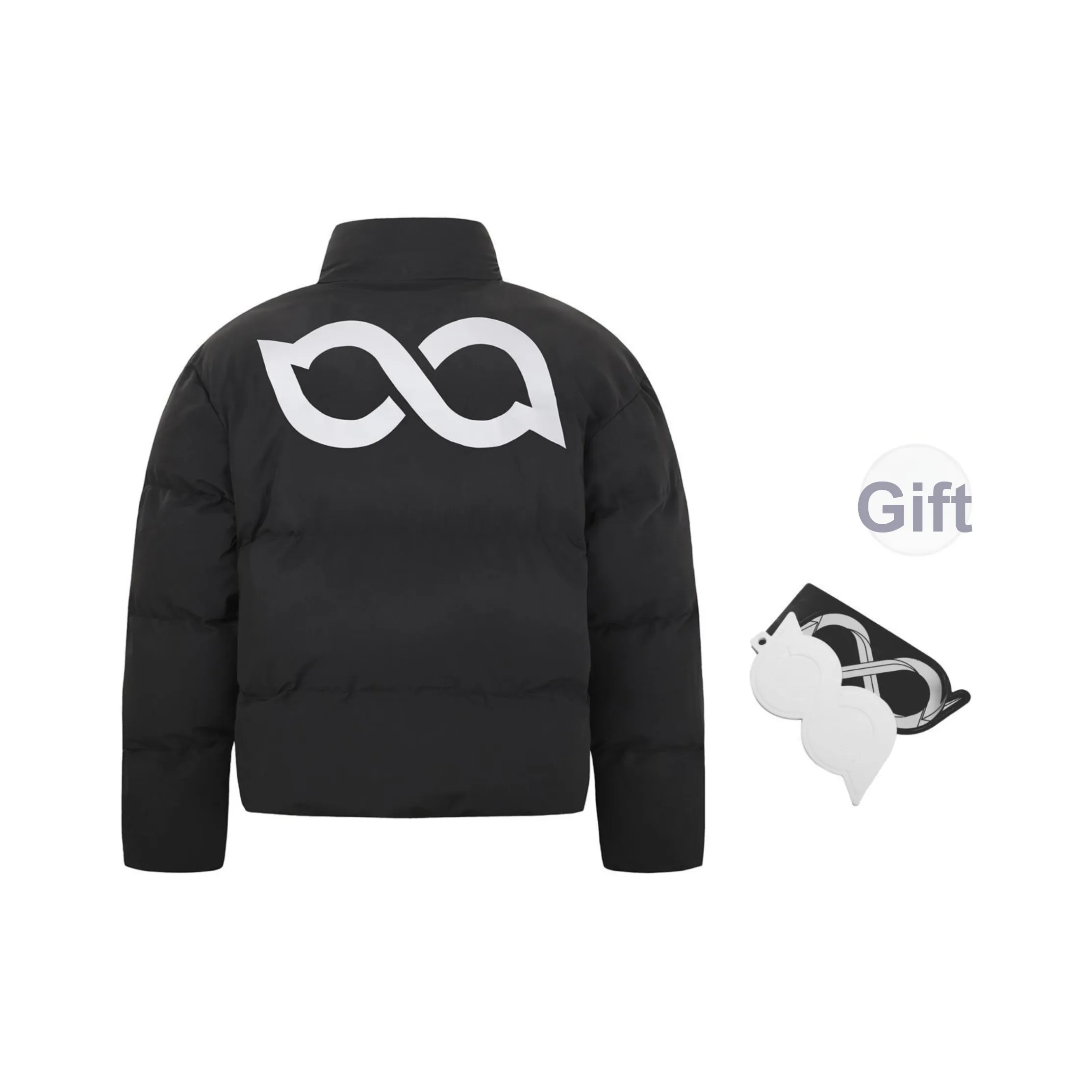 BIPOLAR Пуховик Унисекс Белый Черный Розовый Синий