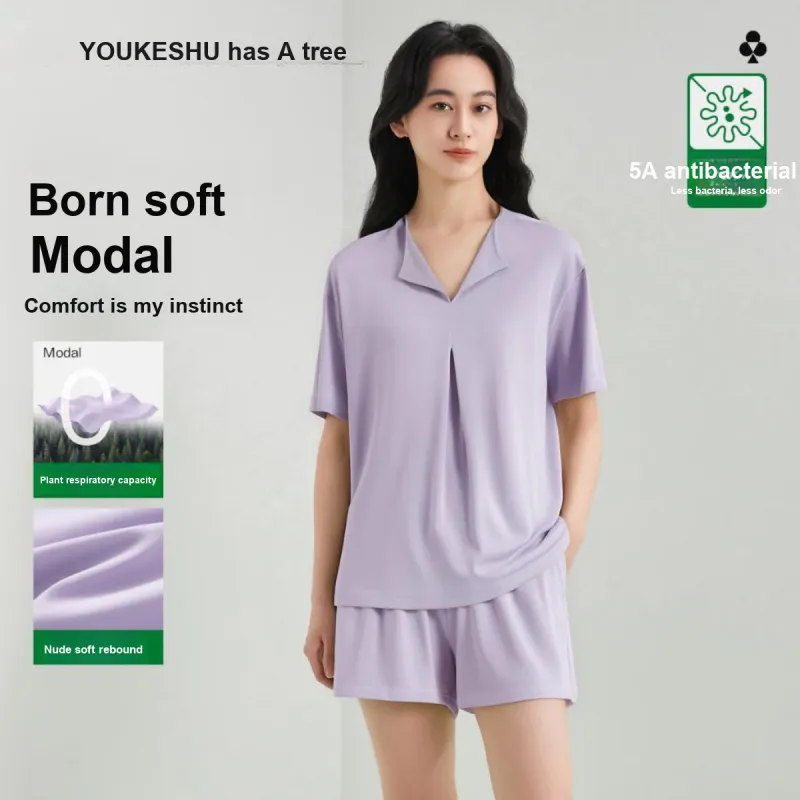 YOUKESHU Pajama Set Women's Shopping Bag-11
