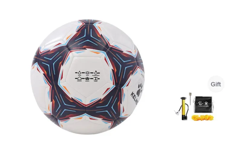 KELME Size 5 Soccer TPU Machine Stitched Soccer Ball Unisex-5