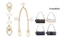White Four-Leaf Clover Extender Chain+Camellia Decorative Chain