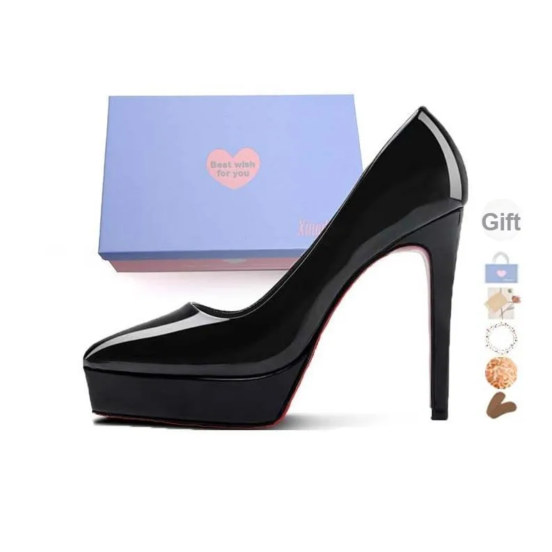 Xingdiman Узкий каблук Высокие каблуки 12CM Женские