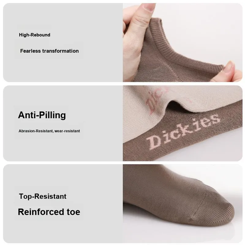 Dickies No Show Socks Unisex Shopping Bag Combo Set-7