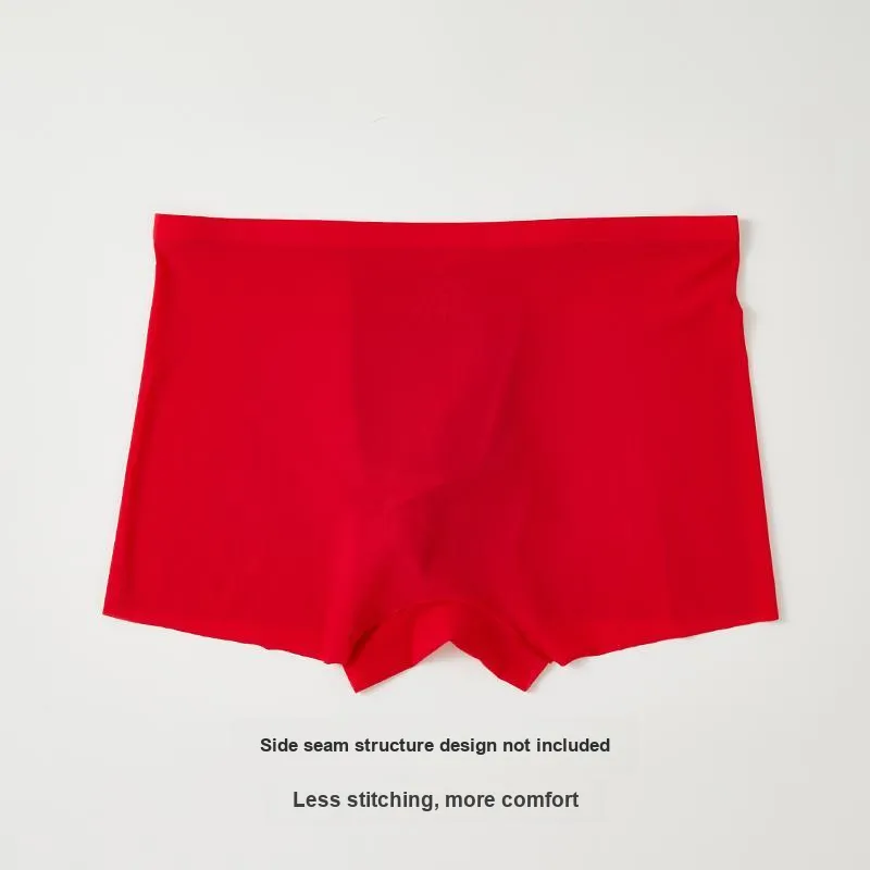 Lan Miao Underpants Men's 3 Pack Red-2