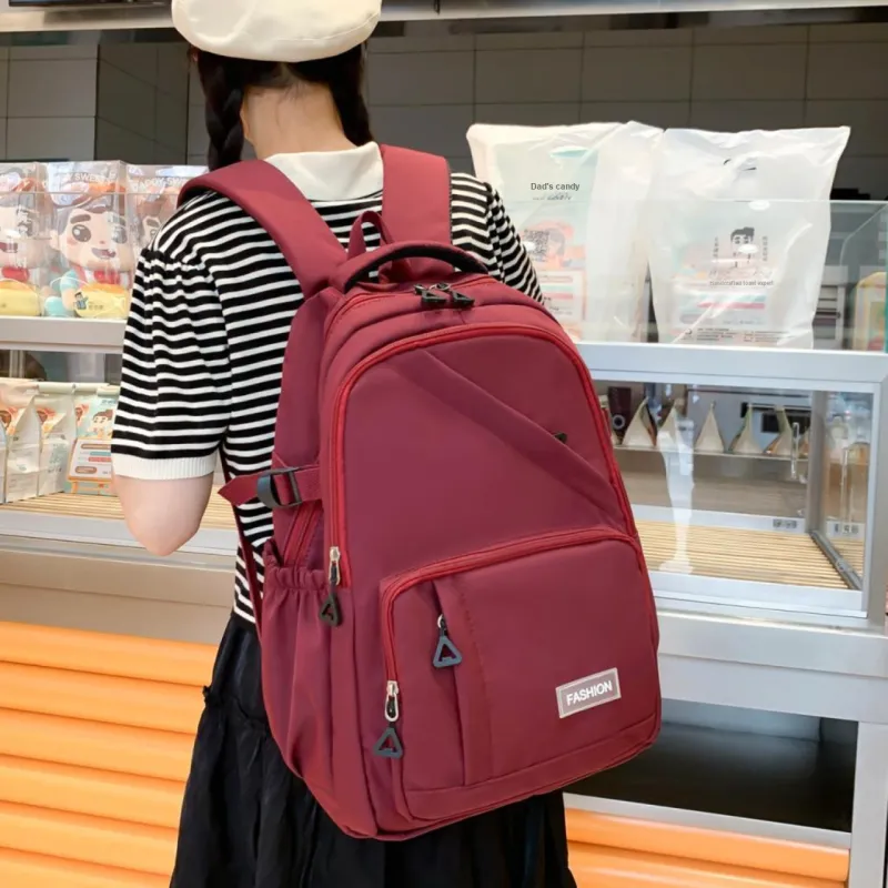 GEERDUN Nylon Backpack Unisex Multicolor-7