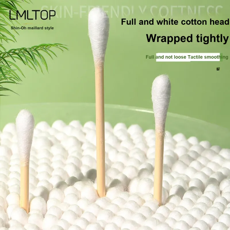 SHANGYELAMEILA Multifunction Dual Head Cotton Swab Cleaning Soft 500 Sticks-1