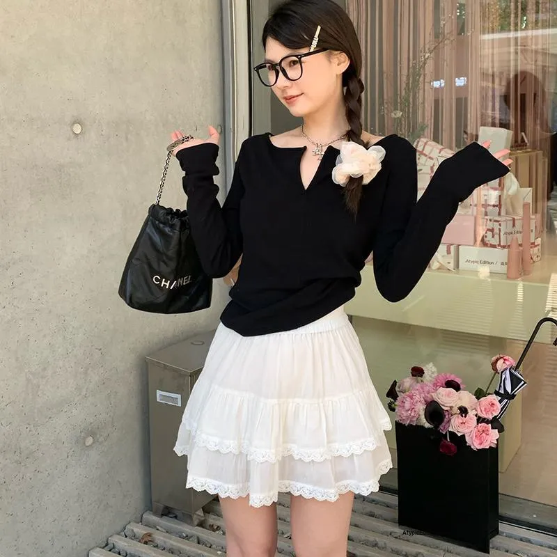 JEANSWEST Casual Short Skirts Women's-2