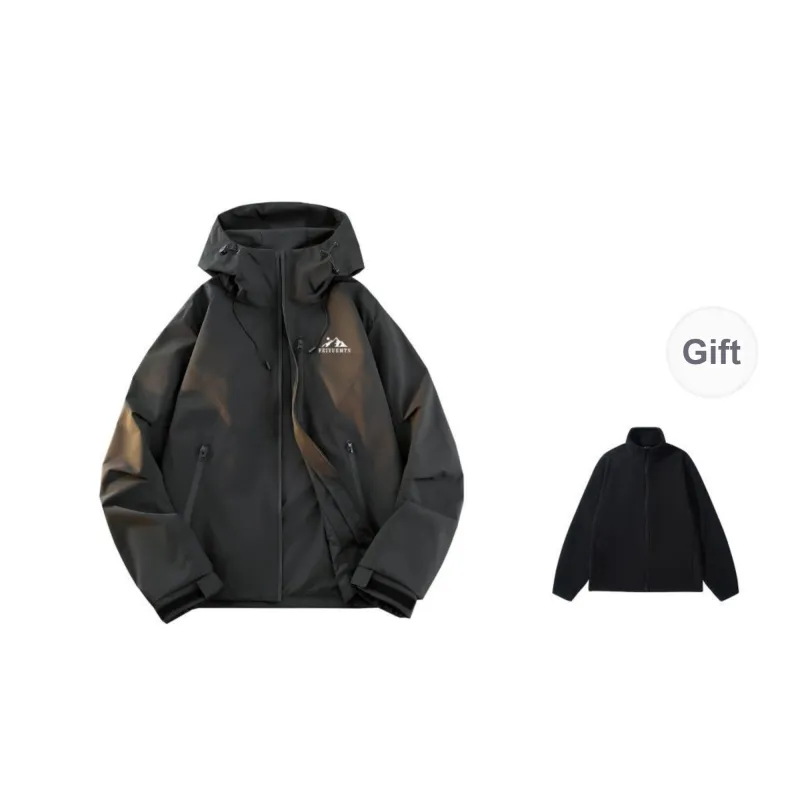 Feiyue Water-Resistant Windproof And Water-Repellent Windbreaker Jacket Unisex-0