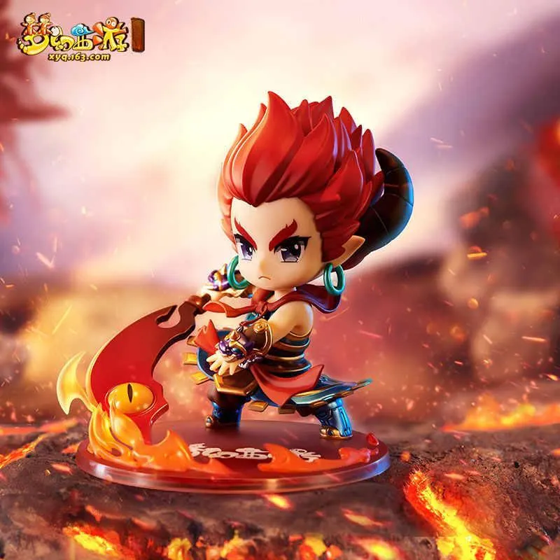 Game Impression Fantasy Journey To The West PC Version The Troll King Swordsman Chibi Figures-4