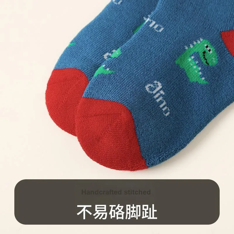 Lanza Mid Calf Socks Men's 5 Pack Mixed Color-6